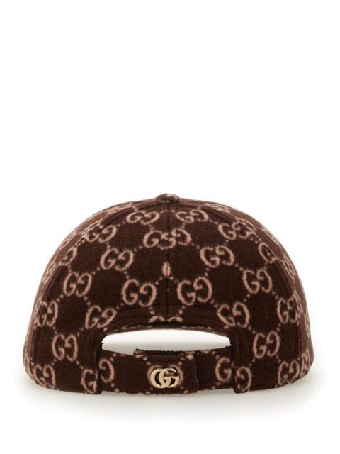 GUCCI Gucci Women Gg Wool Baseball Hat