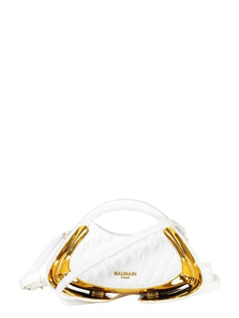 Balmain Jolie Madame Small Bag - White Gold