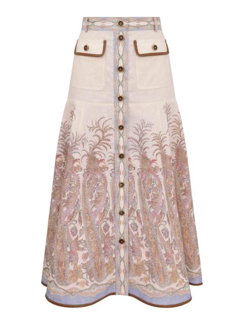 Zimmermann ALCHEMY A-LINE SKIRT