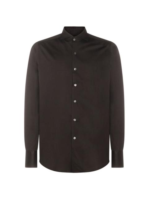 long-sleeve cotton shirt