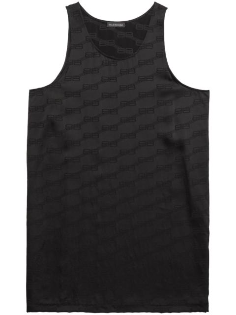 BALENCIAGA monogram sleeveless top