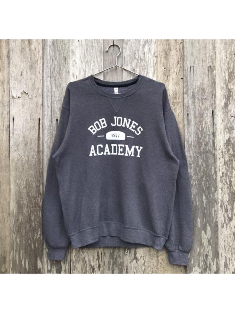Other Designers Vintage - Vintage Fruit Of The Loom Bob Jones Academy Sweatshirt