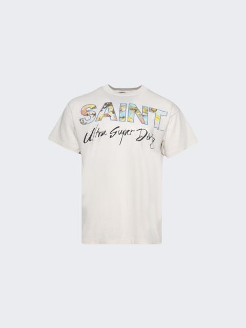 SAINT M×××××× Super Dirty Short Sleeve Tee White