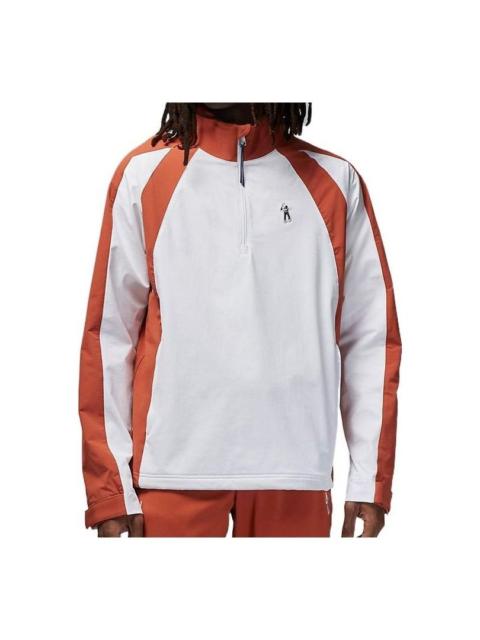 Jordan Air Jordan x Eastside Golf Logo Jacket ' White Brown' DV1883-100