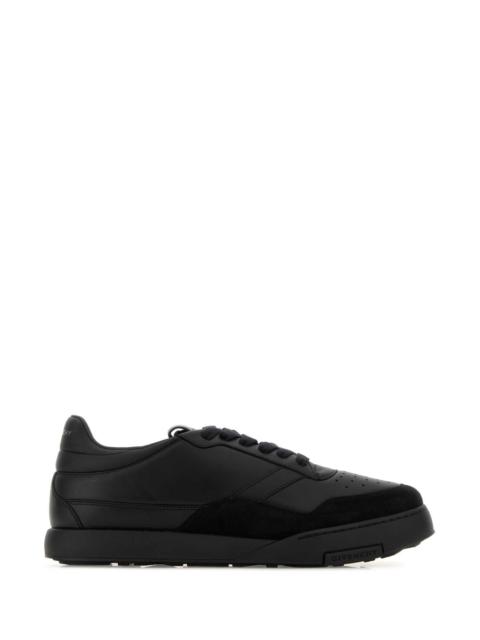 Givenchy Givenchy Men Black Leather Givenchy Yard Sneakers