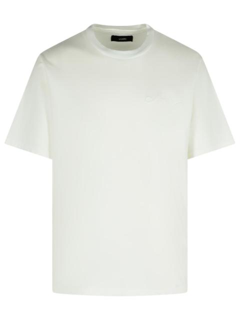 AMIRI Amiri Bandana Ivory Cotton T-shirt Men