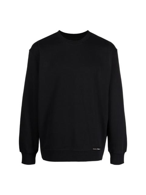 logo patch detail sweatshirt