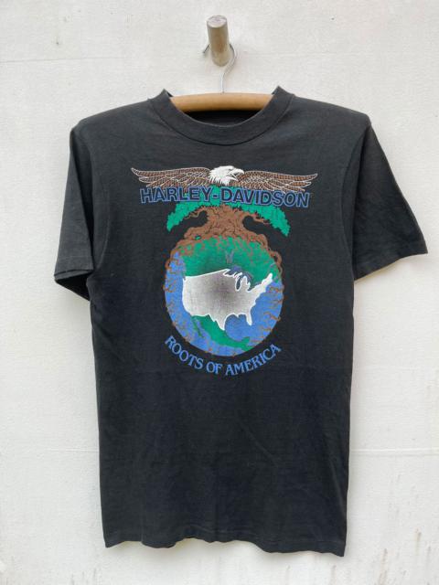 Other Designers Archival Clothing - Vintage Harley Davidson Motorcycles 70s Single Stitching