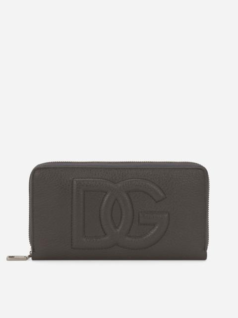 Zip-around DG Logo wallet