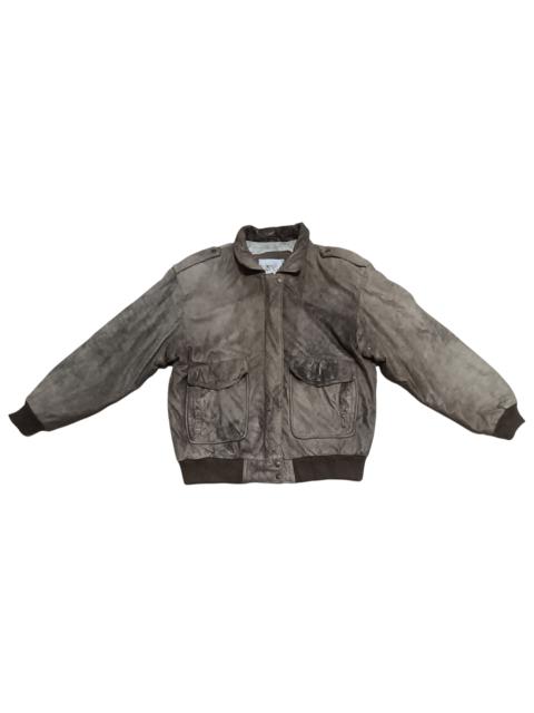 Other Designers Genuine Leather - ADLER MILITARY LEATHER BOMBER JACKET