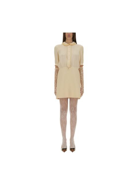 Valentino Crepe Couture Short Dress