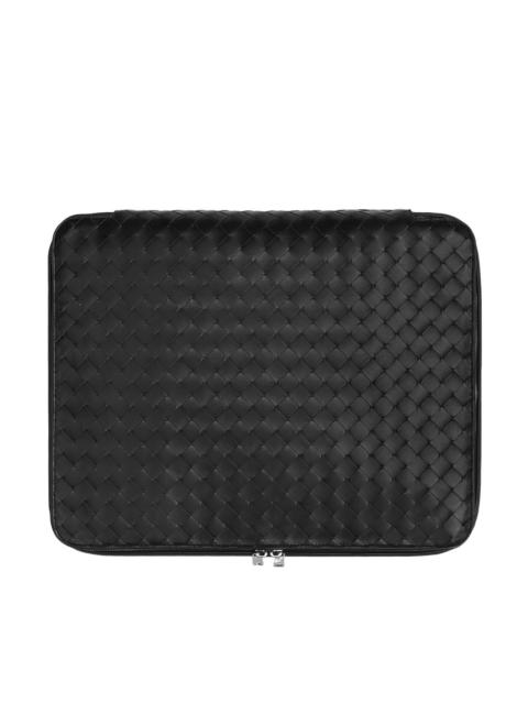 Bottega Veneta BOTTEGA VENETA $2250 Black Intrecciato Medium Packing Cube N