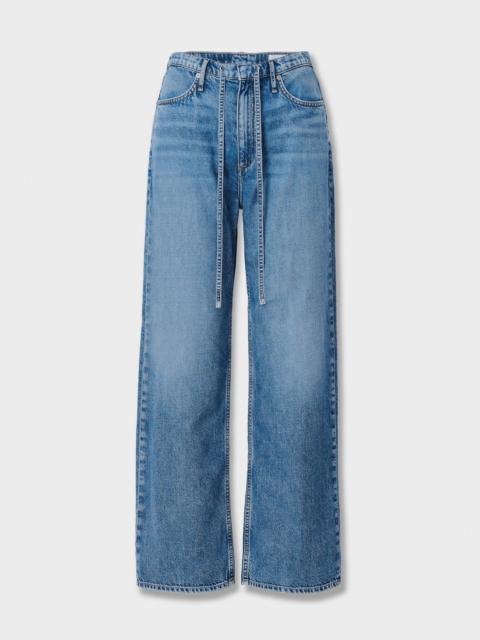 rag & bone Phoebe Drawstring Wide-Leg Jeans
Featherweight in Everglade