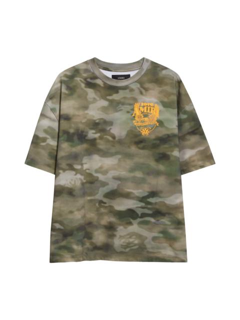 AMIRI AMIRI Eagle Blurred Camo Oversize Graphic T-Shirt at Nordstrom