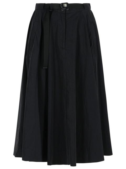 Moncler Moncler Black Polyamide Skirt Women