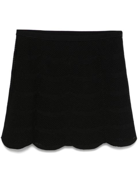 Tom Ford Women Silk And Cotton Mini Skirt