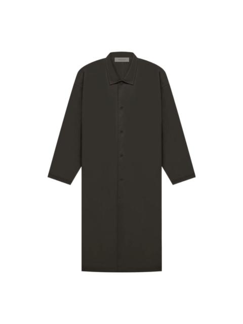 ESSENTIALS Fear of God Essentials FW22 Long Coat 'Off Black' FOG-FW22-852