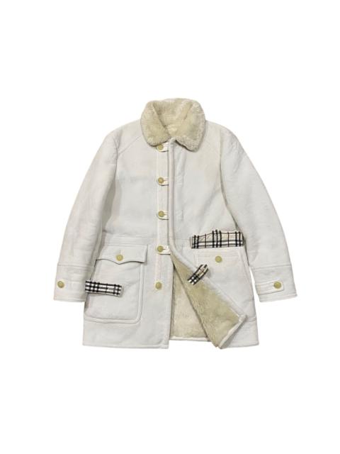Burberry Burberry Black Label shearling coat unisex