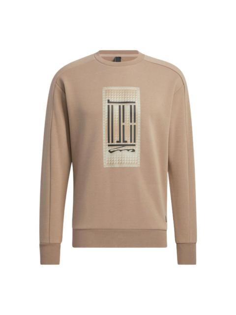 adidas adidas Wuji Series Sportswear Fashion Crew Neck Pullover 'Black' HN8970