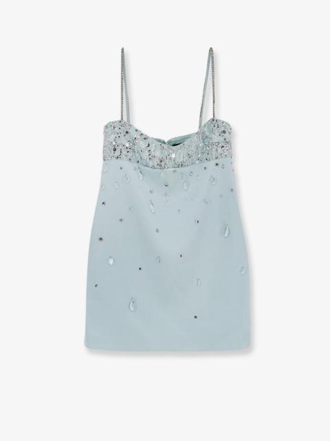 RETROFÊTE Retrofete Seychelles-Lorelai Satin Mini Dress