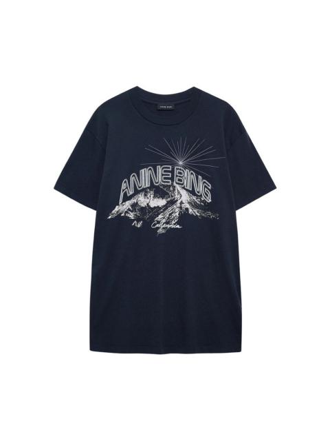 ANINE BING T Shirts Blue