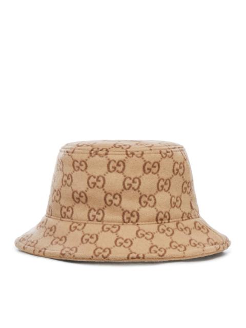 GUCCI Gucci Women Gg Jacquard Wool Bob Hat