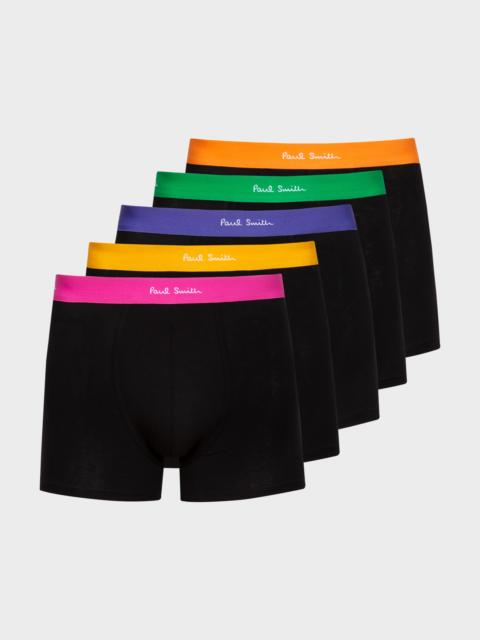 Paul Smith Long Boxer Briefs Five Pack