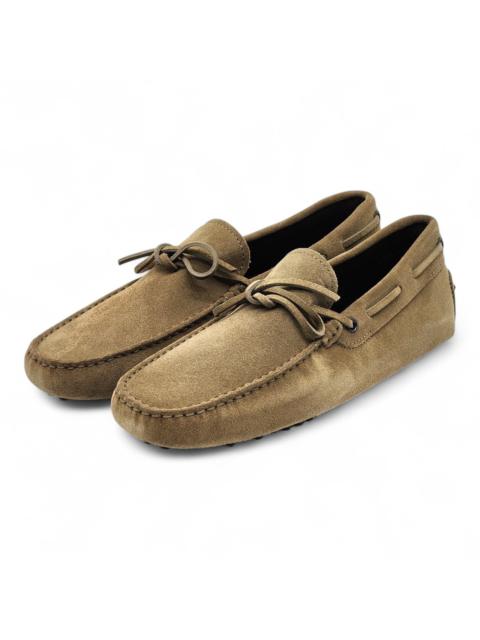 City Gommino Suede Loafers Taupe UK 7 US 8.5 - NWB $695