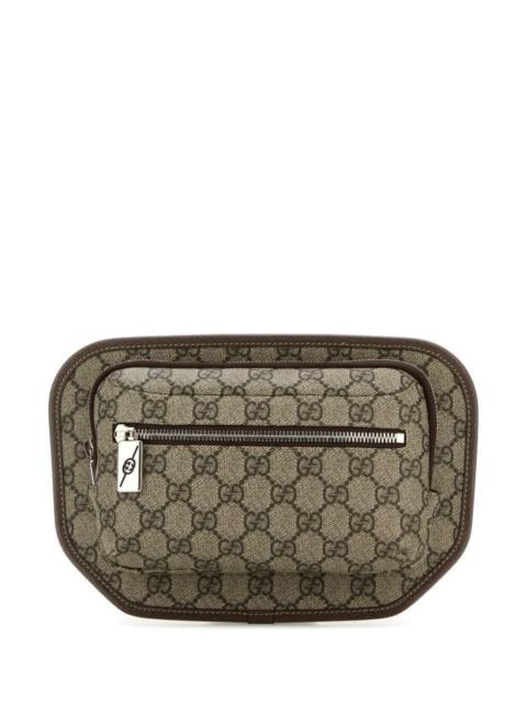 GUCCI Gucci Man Gg Supreme Fabric Belt Bag