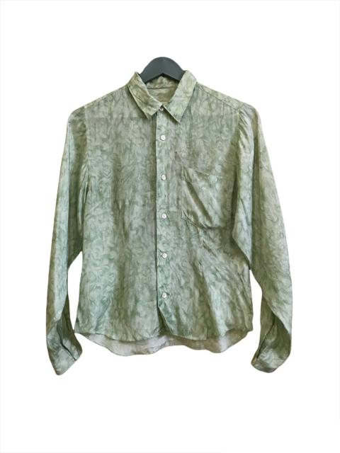 Rei Kawakubo Comme des Garcons Rayon Abstract Design Shirt