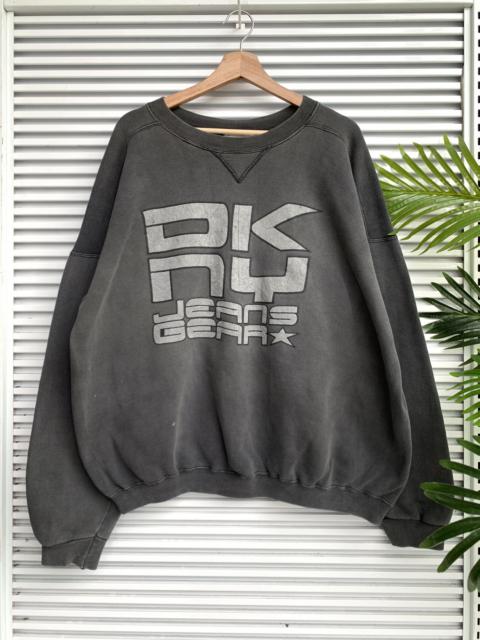 Other Designers Vintage - Vintage DKNY Made in Usa Baggy Style Crewneck Sweatshirt