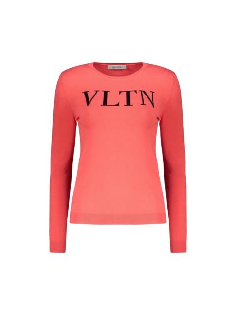 Valentino Valentino Womens Coral Viscose Blend Sweater