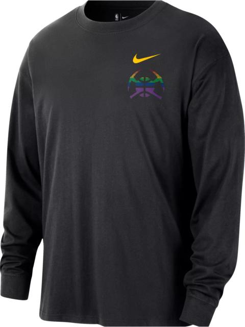 Nike Nike Adult 2025-26 City Edition Denver Nuggets Logo Long Sleeve Shirt