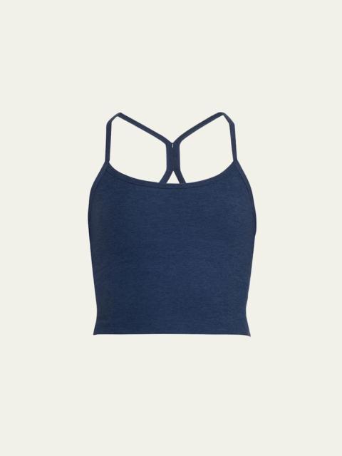 BEYOND YOGA Space-dye Slim Racerback Cropped Tank