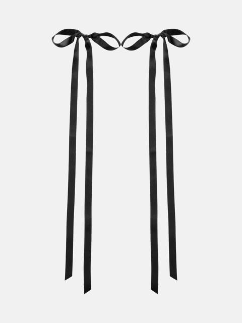 Jennifer Behr Gretta bow-detail bobby pins