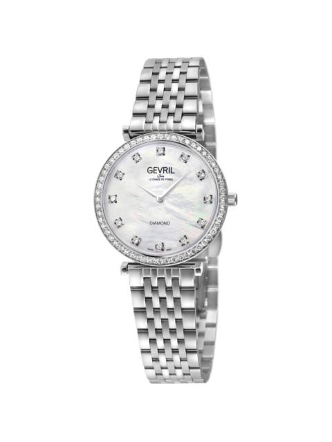 Other Designers Gevril Atelier 57 Mother of Pearl Dial Ladies Watch 15241BD
