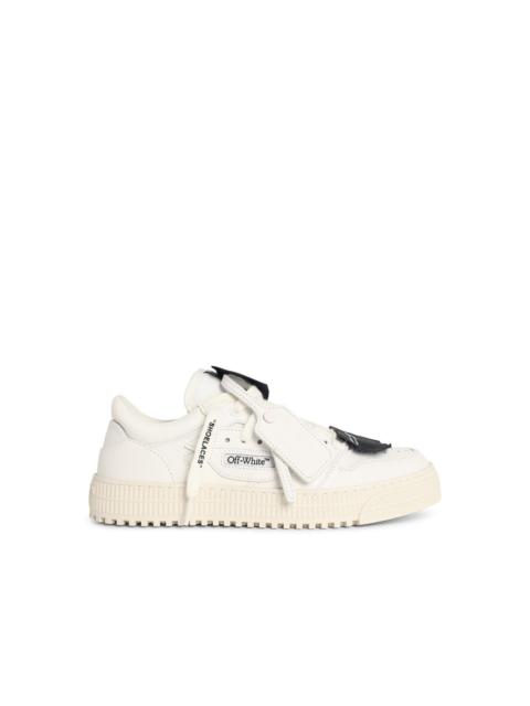 Off-White Off-White '3.0 Court Low Top' White Leather Blend Sneakers Men