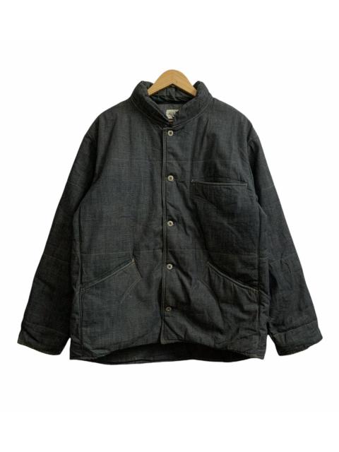 Other Designers MasterPiece - AW02 Mad Hectic Denim Puffer Button Jacket