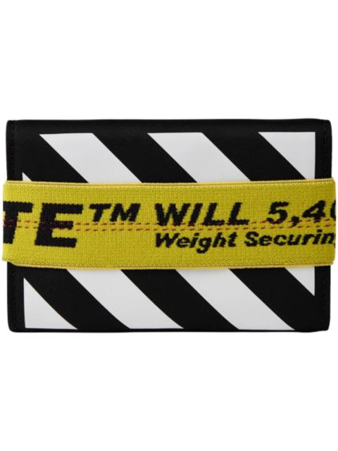 Off-White OFF-WHITE Wallet Binder Mini French Black/White
