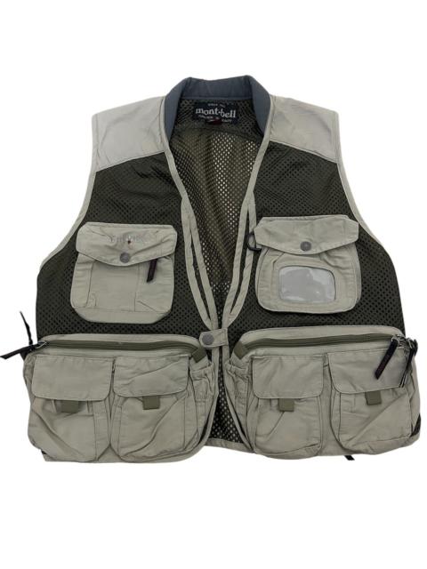 Vintage Montbell Multi Pocket Tactical Hunting Fishing Vest