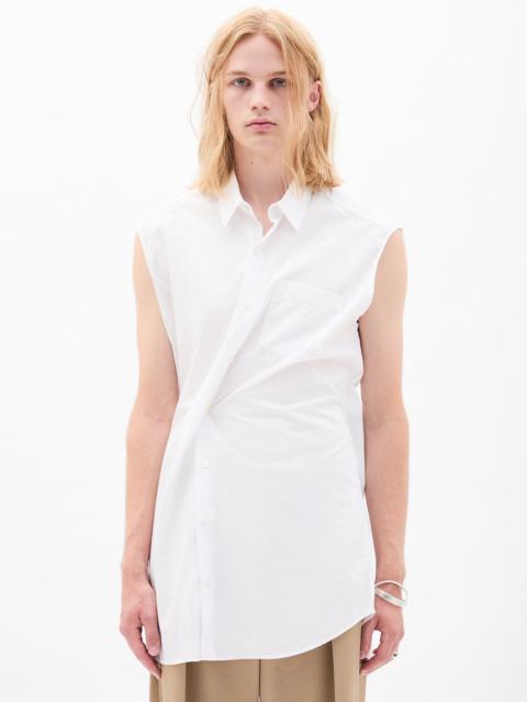 Ann Demeulemeester Dorian Sleeveless High Comfort Long Shirt