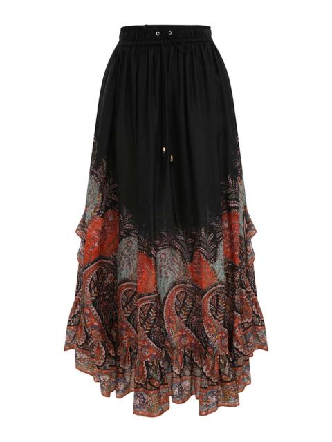 Zimmermann RHIANNON RUFFLE MAXI SKIRT