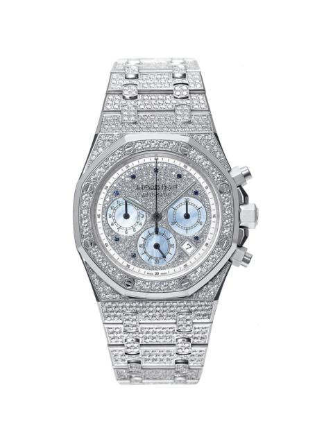 Audemars Piguet Audemars Piguet Royal Oak Chronograph Diamond Pave White Gold Men's Watch 25978BC.ZZ.1190BC.01