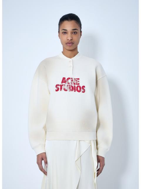 Acne Studios Acne Studios Women Logo Embroidered Sweatshirt