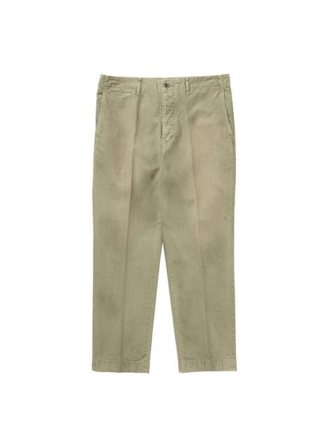 visvim CHINO PANTS DMGD LT.GREEN