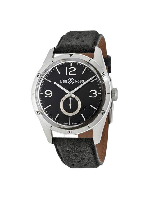 Other Designers Bell and Ross Vintage Automatic Black Dial Men's Watch BRV123-BS-ST/SF