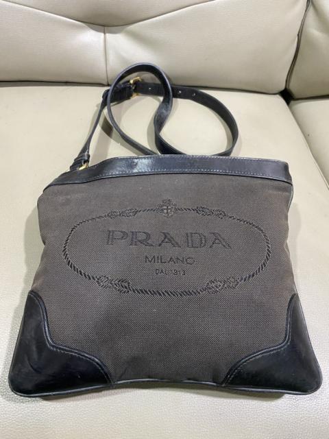 Prada Authentic Prada Milano Saffiano Crossbody Sling Bag