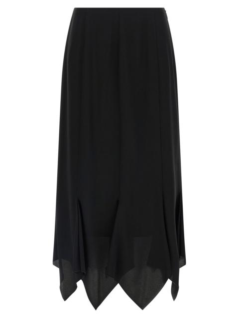 Valentino Valentino Garavani Women Valentino Garavani Crêpe De Chine Skirt
