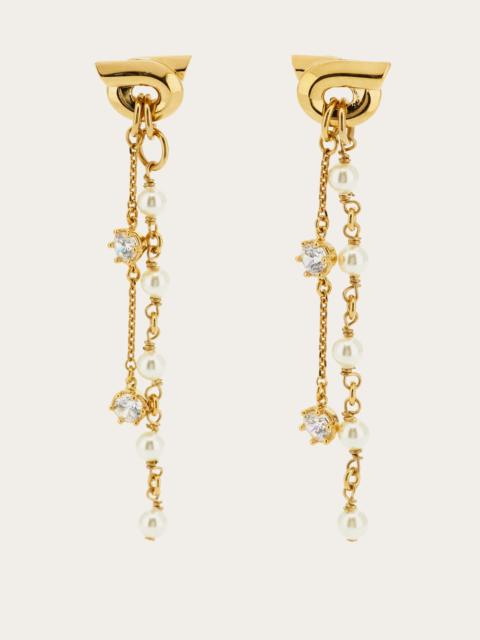 FERRAGAMO Double drop earrings
