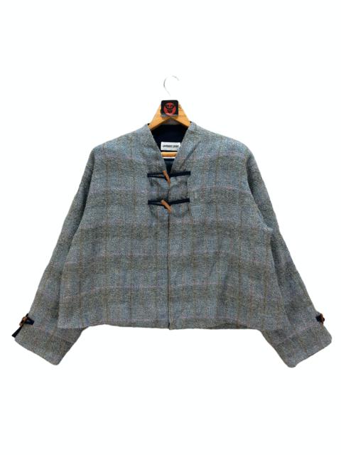 Other Designers Japanese Brand - LANEROSSI SPORT WOOL CROPPED COAT #6825-92